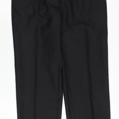 Marks and Spencer Mens Black Trousers 30 in