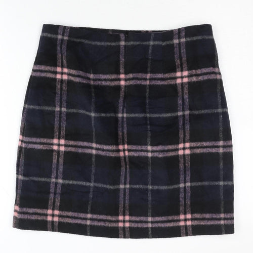 Roman Women's Multicoloured Plaid Pencil Skirt Size 10