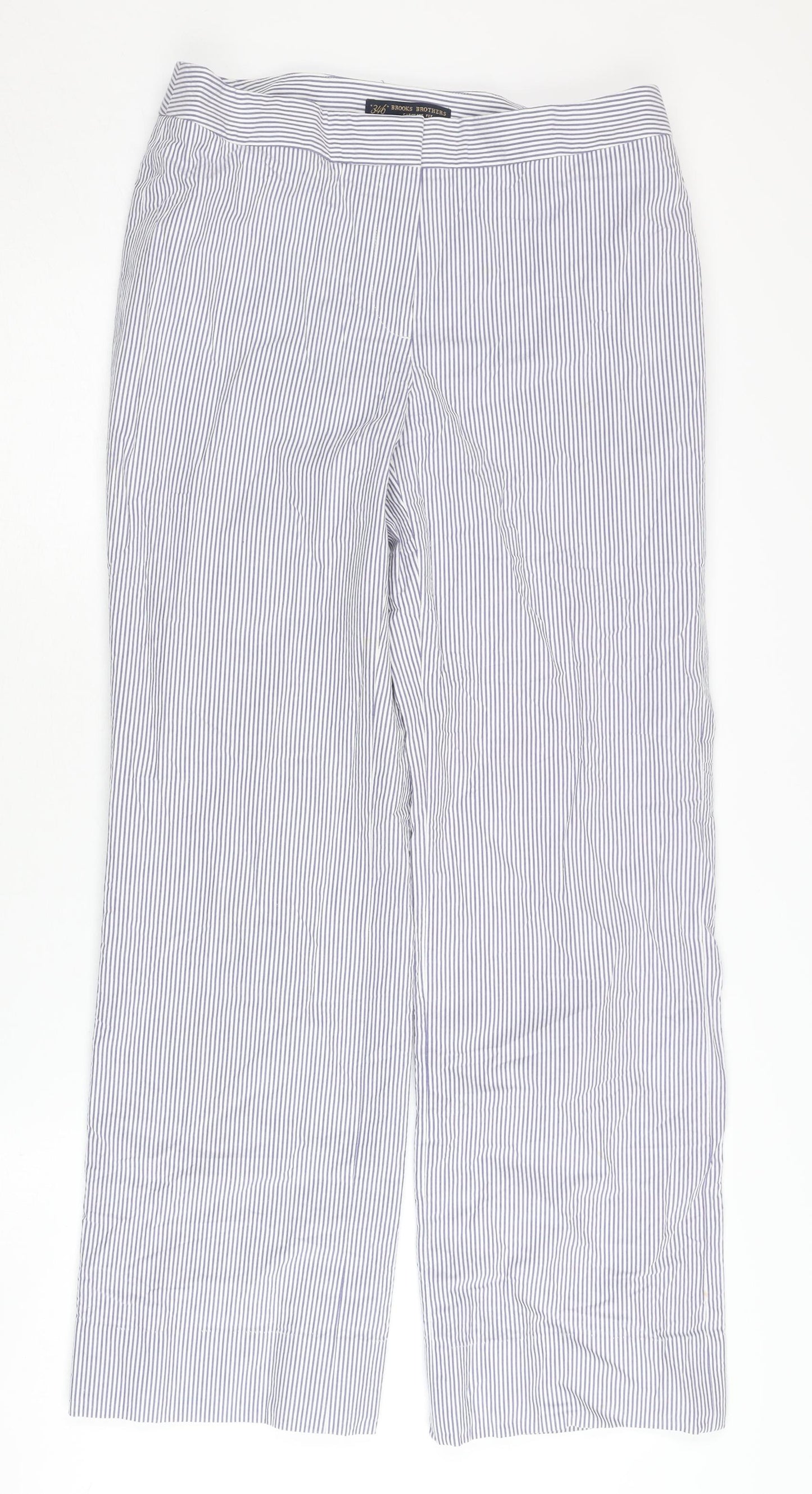 Brooks Brothers Women's Striped Trousers Size 10