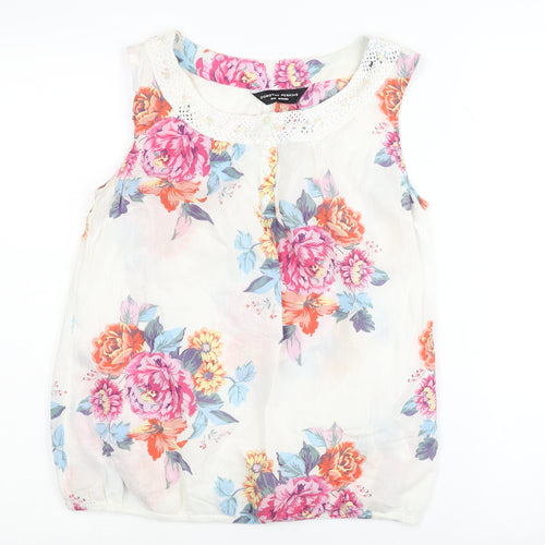 Dorothy Perkins Floral Blouse, Multicoloured, Size 8