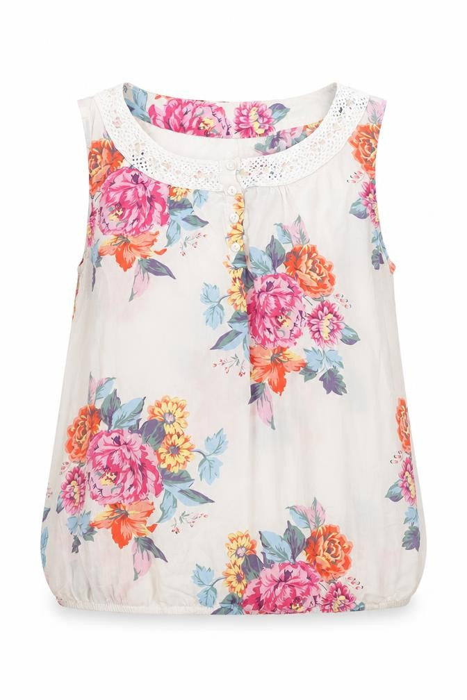 Front view of Dorothy Perkins Floral Blouse, Multicoloured, size 8