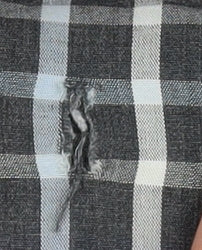Today's Man Men's Blue Check 5XL Button-Up Shirt