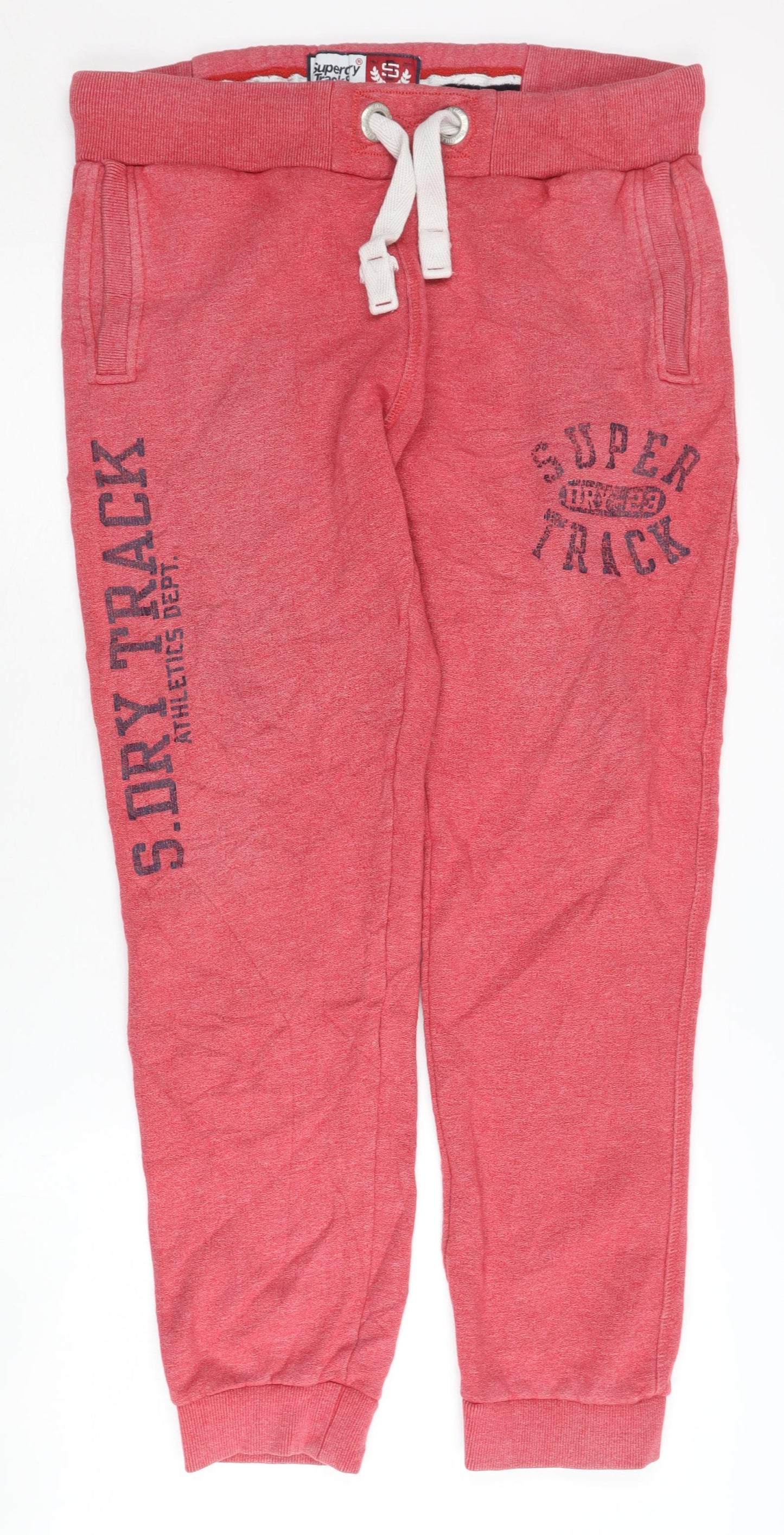 Superdry Men's Red Jogger Trousers L