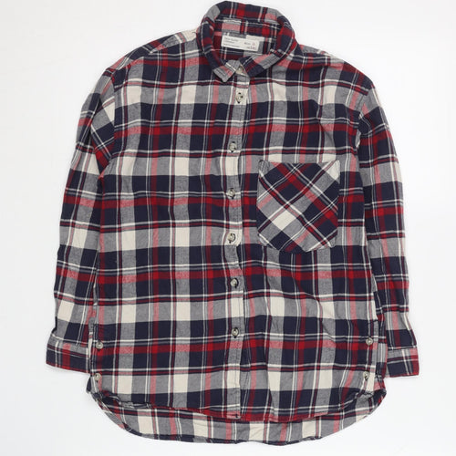 Zara Girls Multicoloured Button-Up Shirt - 10 Years