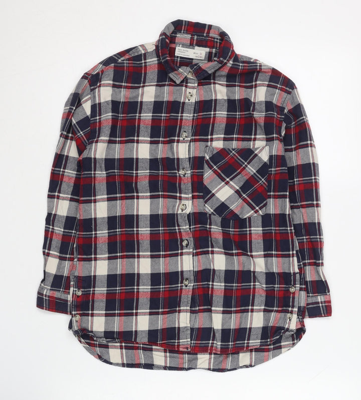 Zara Girls Multicoloured Button-Up Shirt - 10 Years