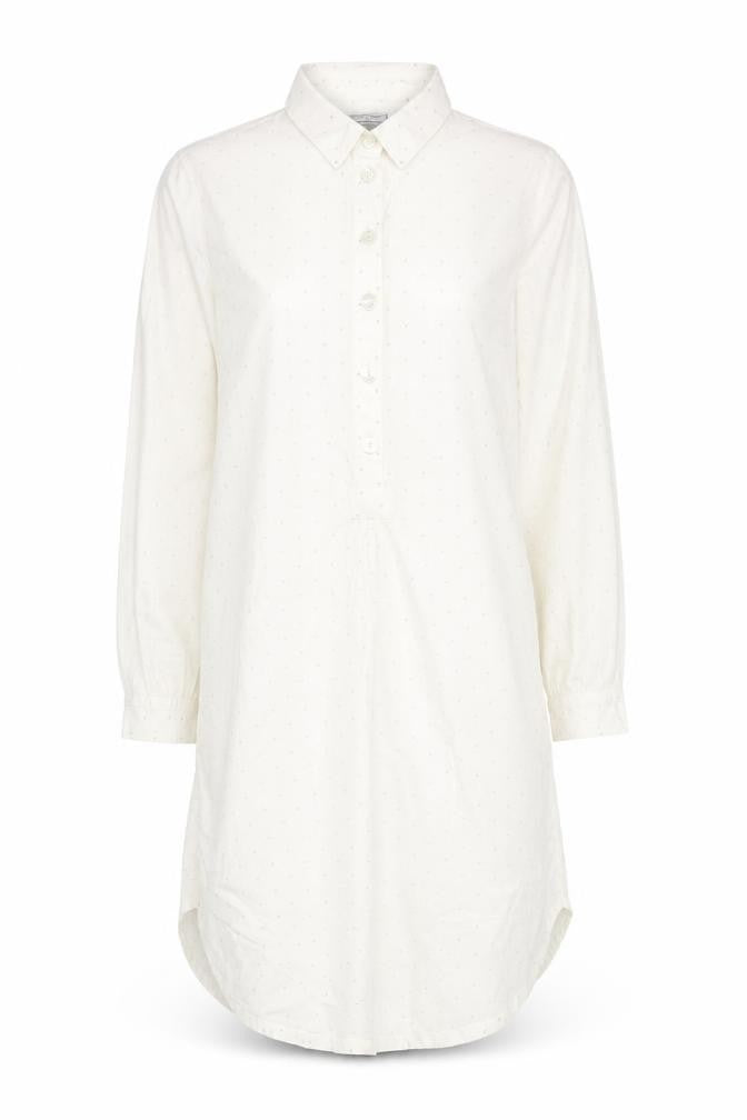 The White Company Women's White S Shirt Dress
