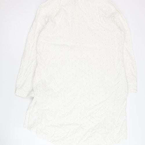 The White Company Women's White S Shirt Dress