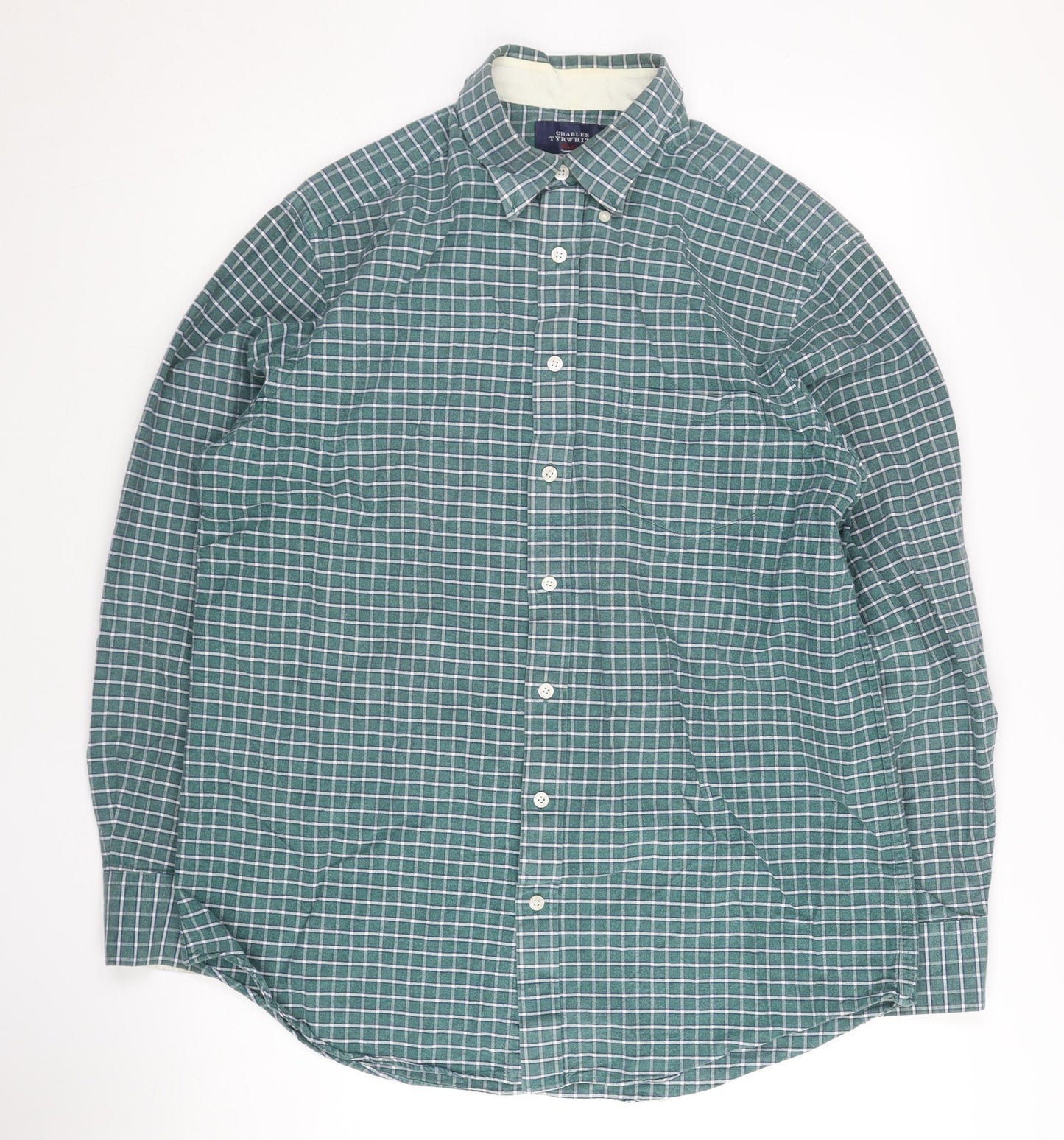 Charles Tyrwhitt Green Check Classic Fit Shirt