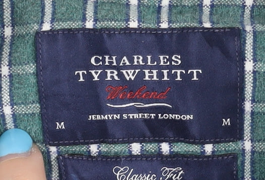 Charles Tyrwhitt Green Check Classic Fit Shirt