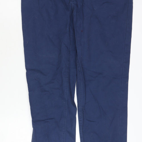 Soviet Men's Blue Chino Trousers Size 32