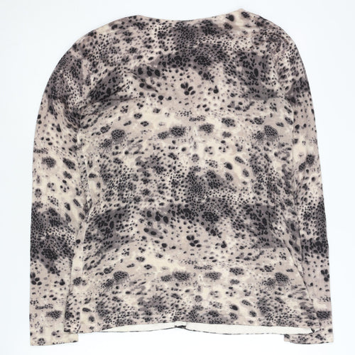 Roman Originals Women's Animal Print Cardigan S