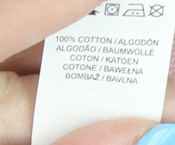 Denim Co. Women's Pink Knee Length Skirt Size 14