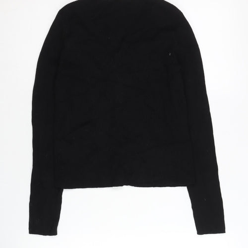 Primark Women's Black Cardigan Size M V-Neck Classic