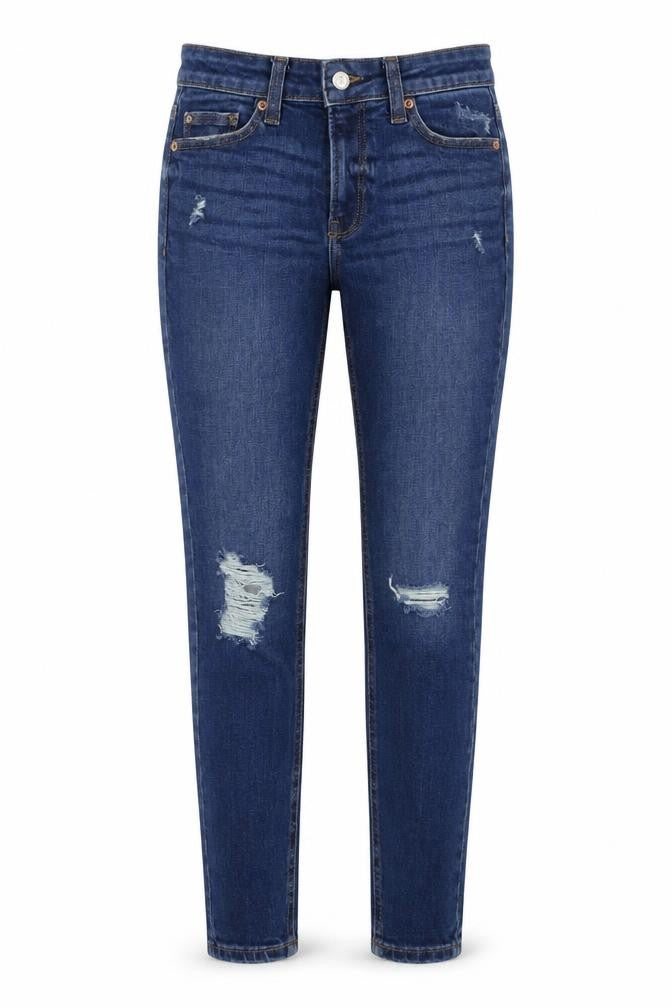 Front view of Primark Women’s Blue Skinny Jeans, size UK 6