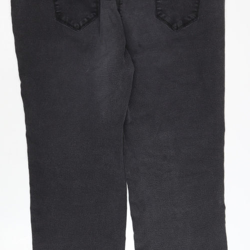 Bonmarché Women's Black Plus Size 24 Straight Jeans