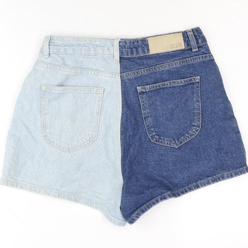 Nasty Gal Women's Multicoloured Denim Shorts Size 10