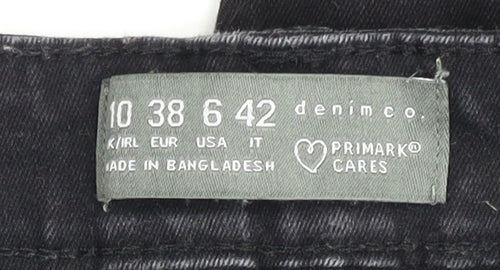 Primark Women's Black Skinny Jeans Size 10