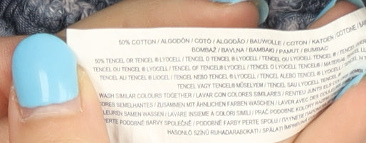 Primark Women's Blue Denim Peasant Skirt Size 10