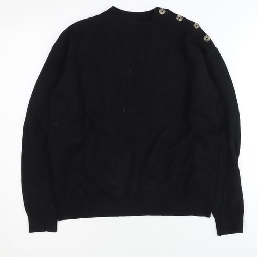 Marks and Spencer Women's Black Pullover Jumper Size S