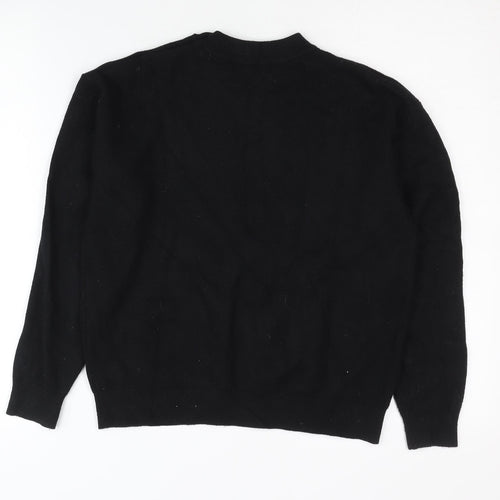 Marks and Spencer Women's Black Pullover Jumper Size S
