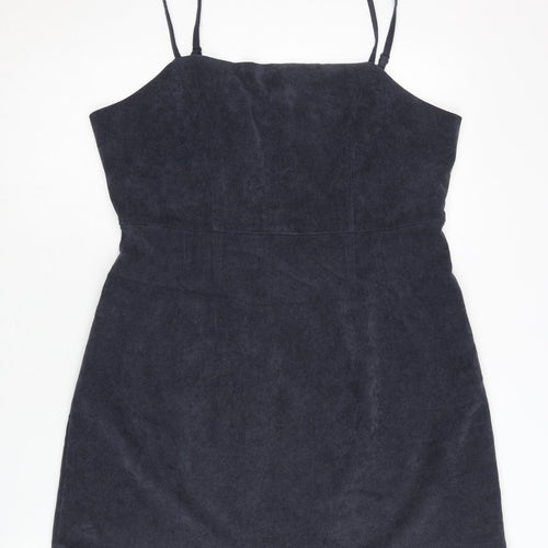 Cooperative Women's Black Slip Dress Size L
