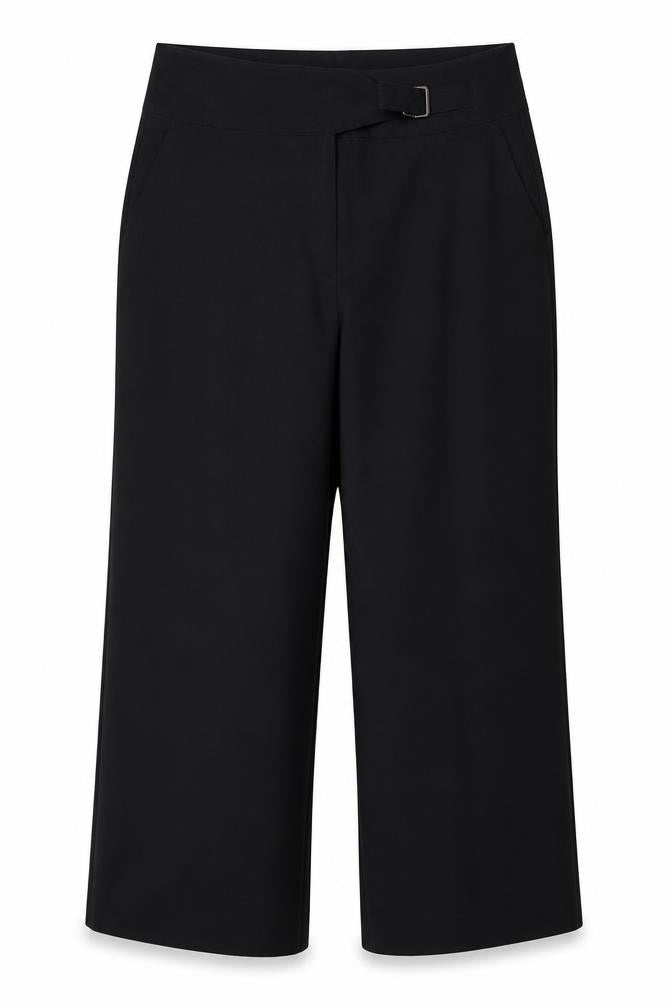 Betty Barclay Women's Black Wide-Leg Trousers Size 16