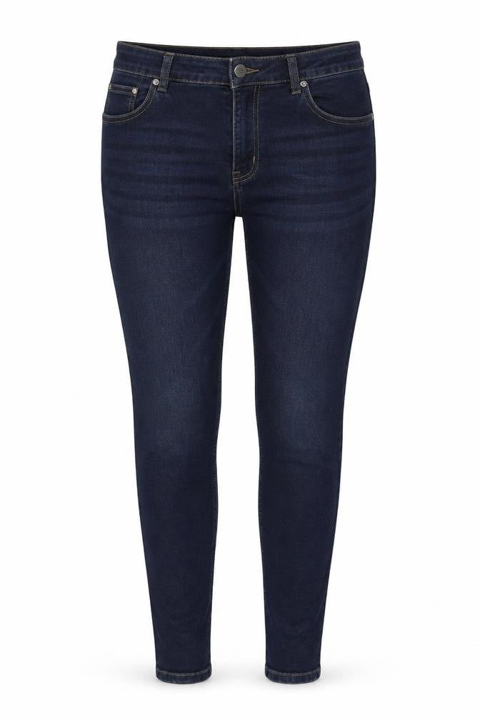 Front view of Tu Women's Blue Skinny Jeans, size 12