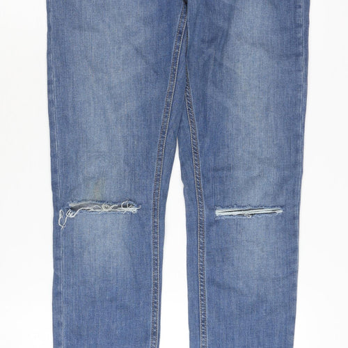 Denim Co. Women's Blue Skinny Jeans Size 8