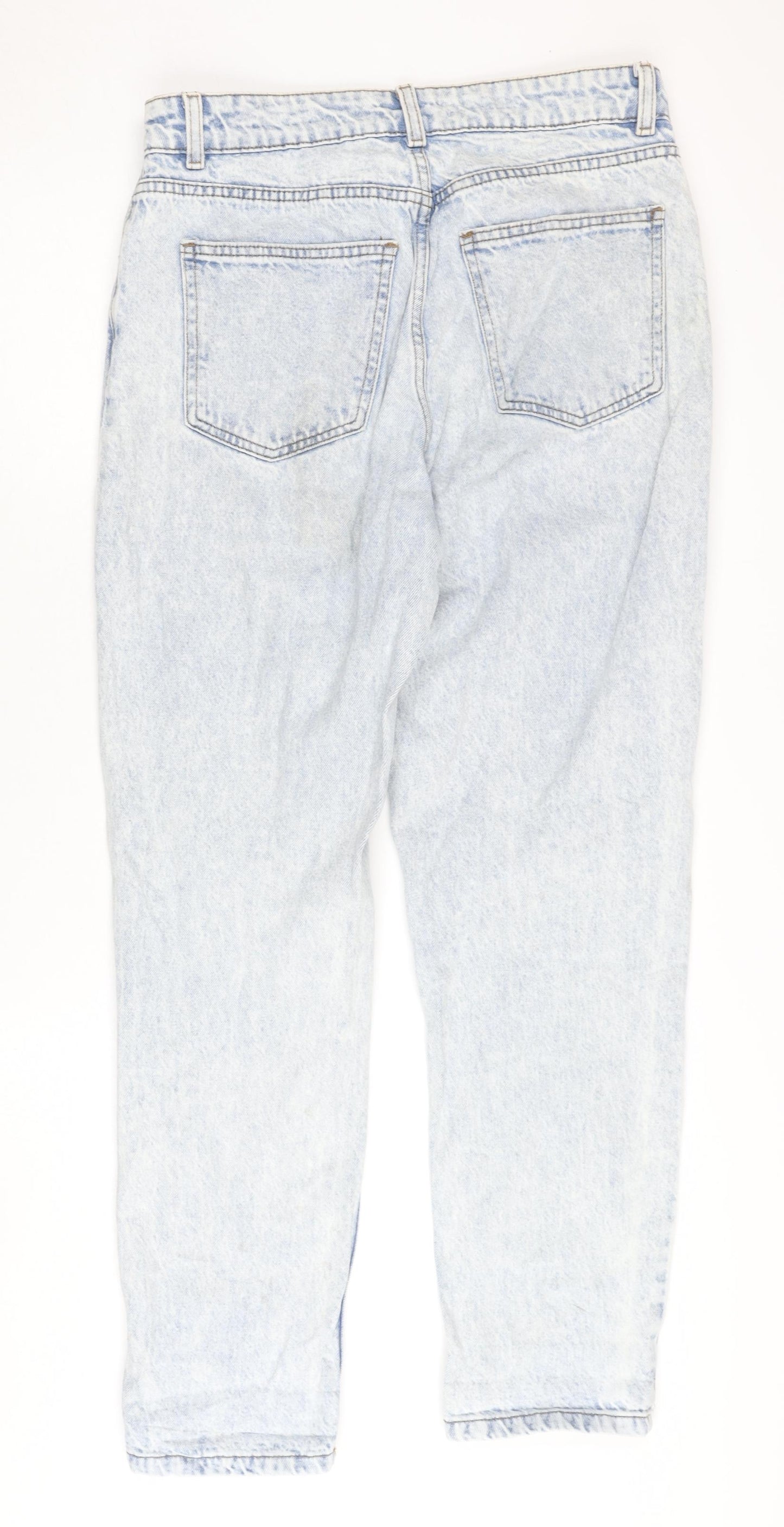 Denim Co Women’s Size 10 Blue Cropped Jeans