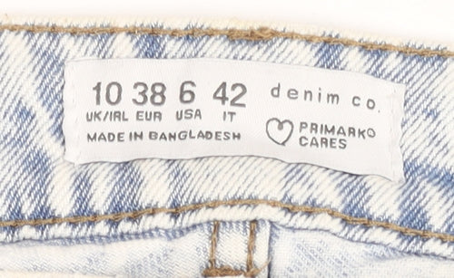 Denim Co Women’s Size 10 Blue Cropped Jeans
