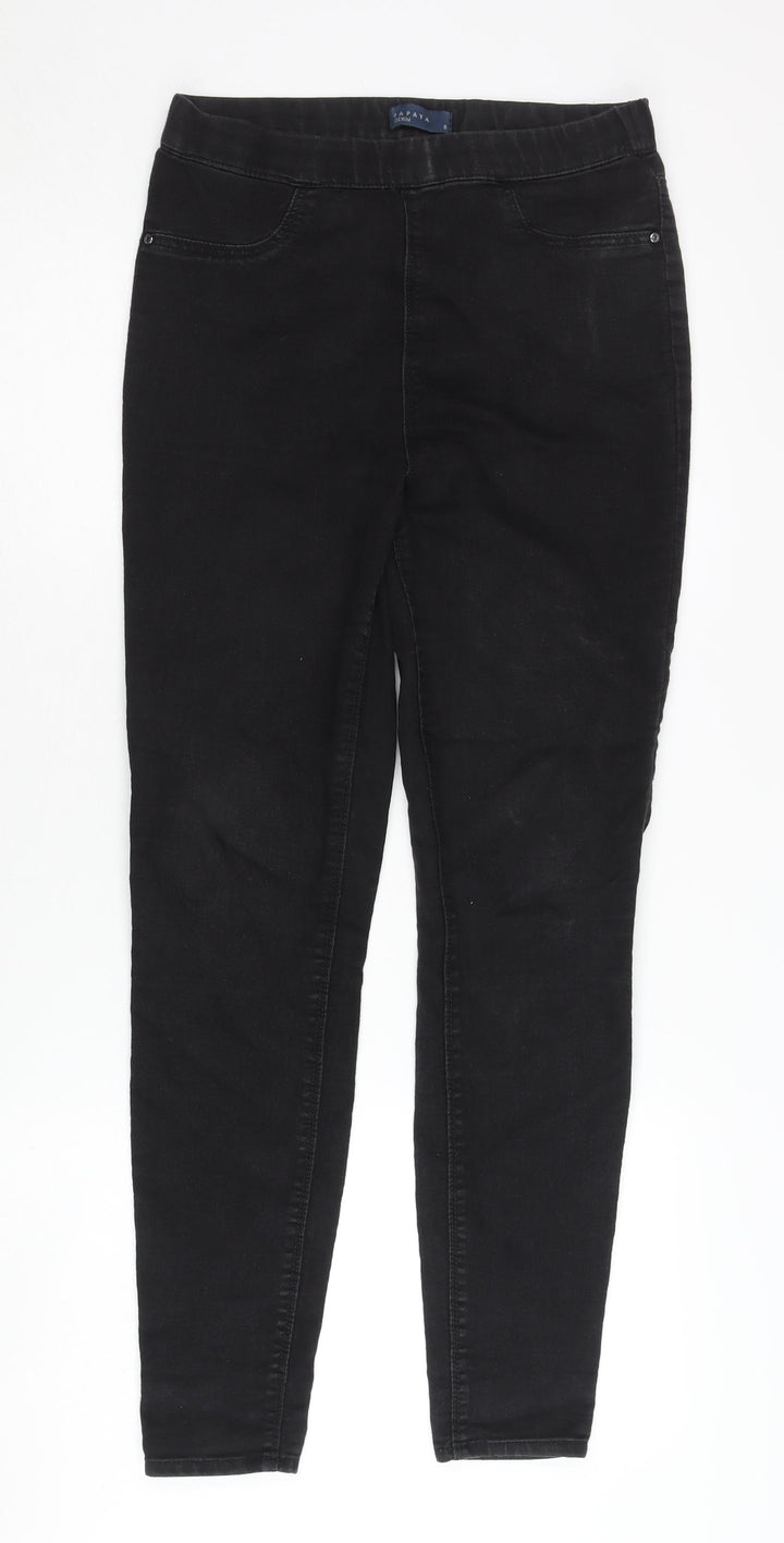 Papaya Women's Black Slim Jegging Jeans Size 8