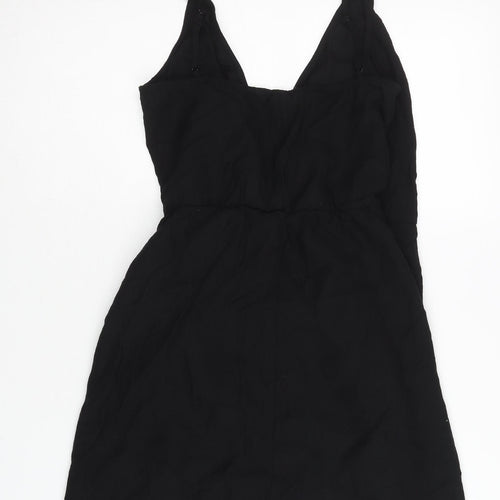H&M Women's Black Wrap Camisole Top, Size S