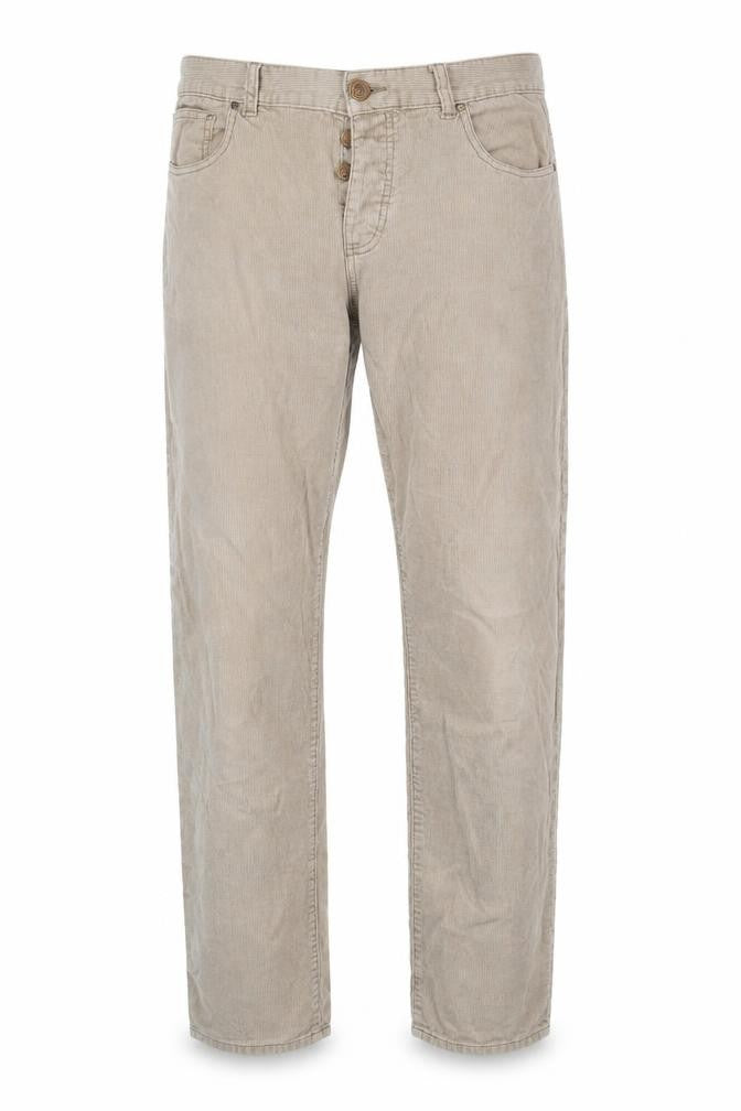 Matalan Men's Beige Corduroy Trousers 34W 30L
