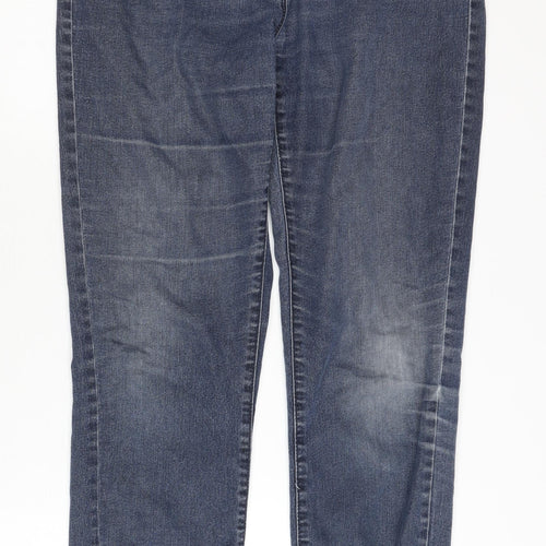 Papaya Women's Blue Straight Jeans Size 14