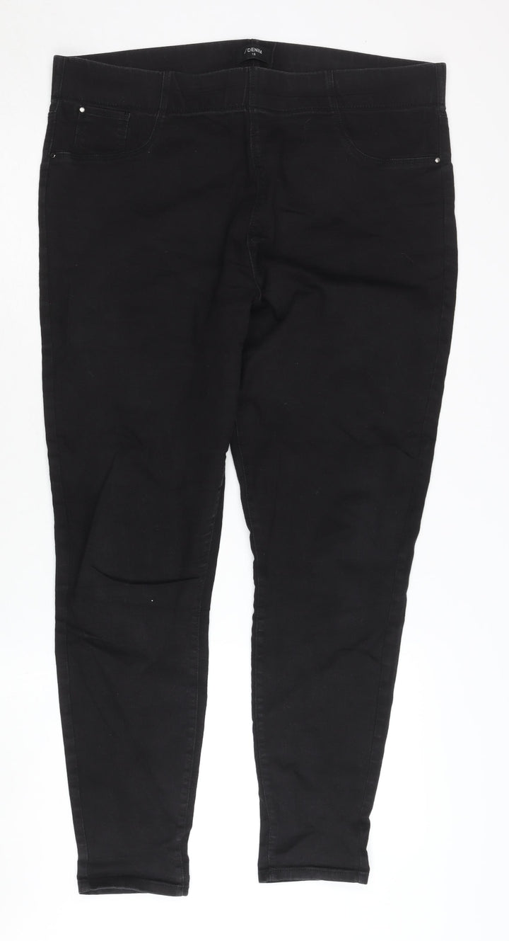 Matalan Women's Black Skinny Jeans Size 16