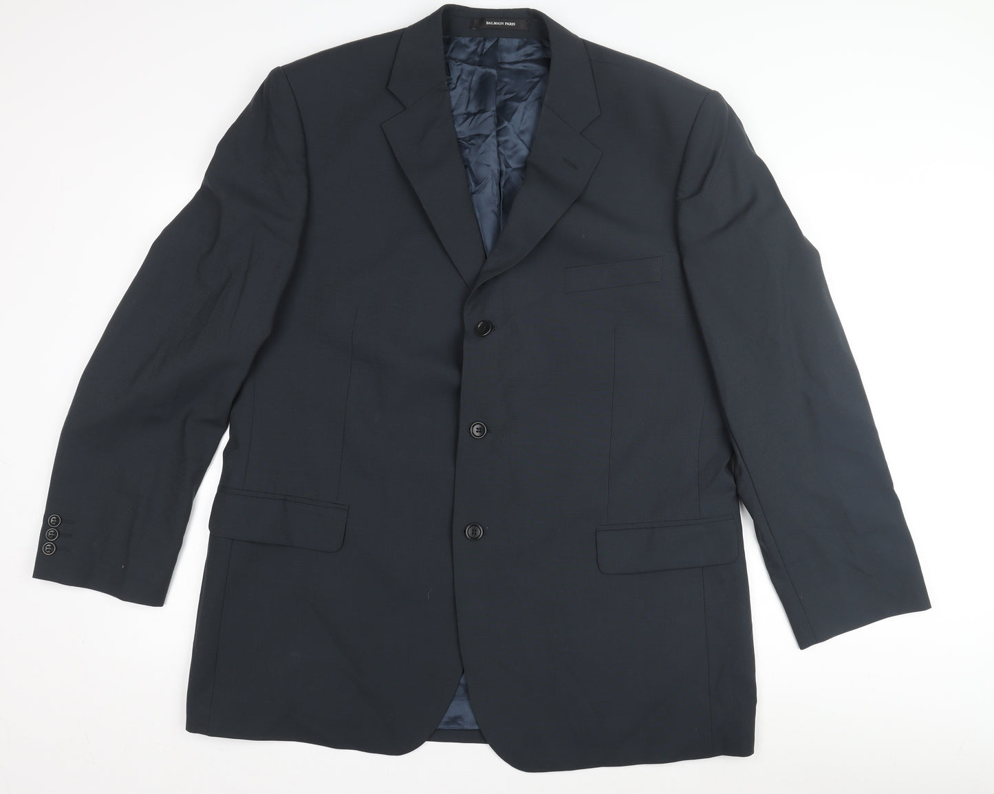 Balmain Men's Grey Blazer, Regular, Chest 46