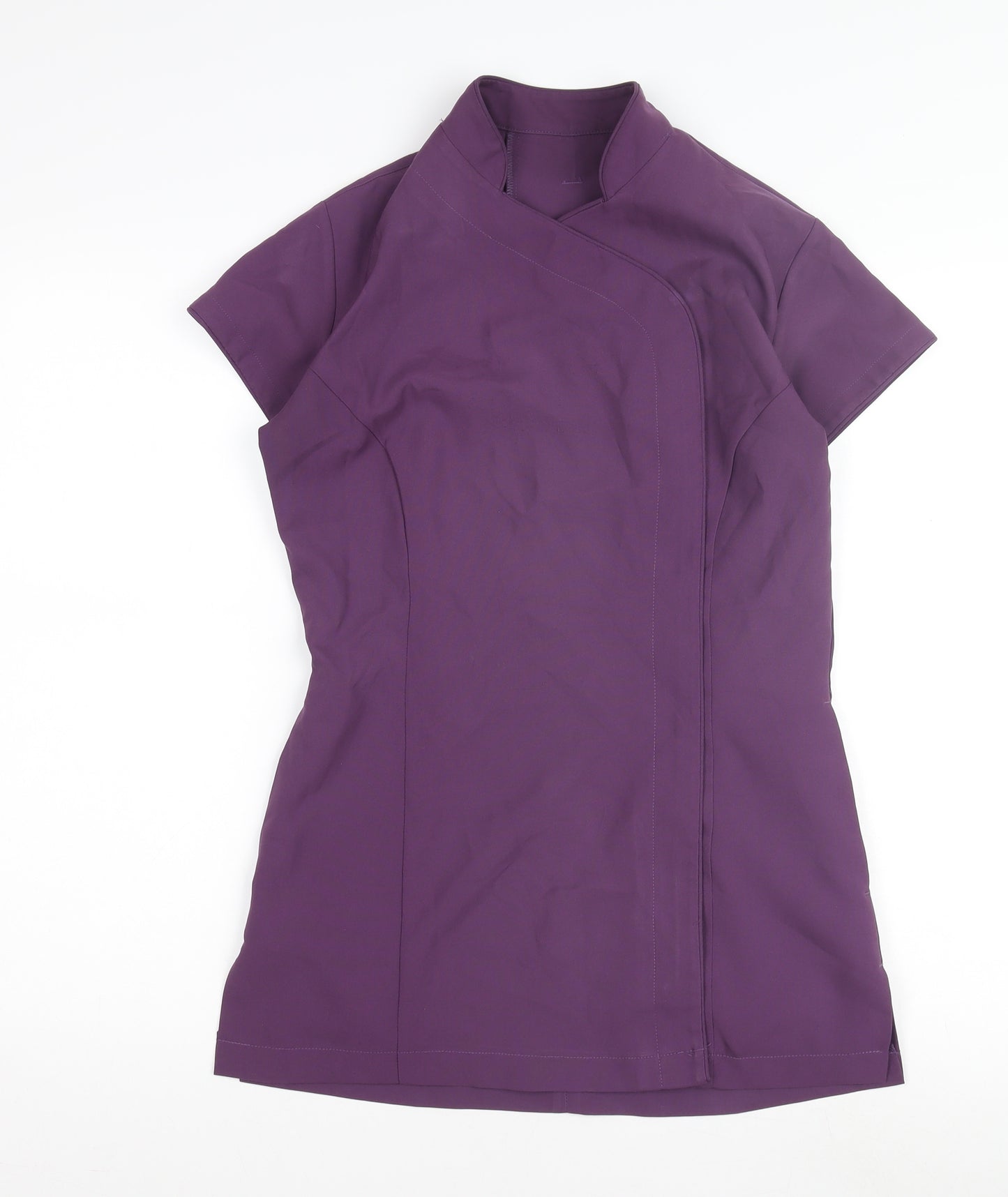 Alexandra Women's Purple Short Sleeve Top Size 8
