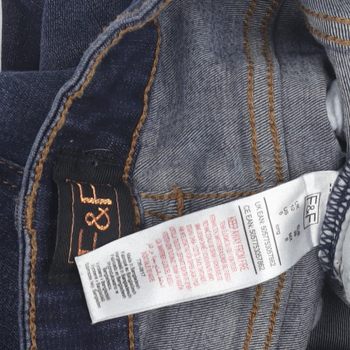 F&F Women's Blue Skinny Jeans Size 6