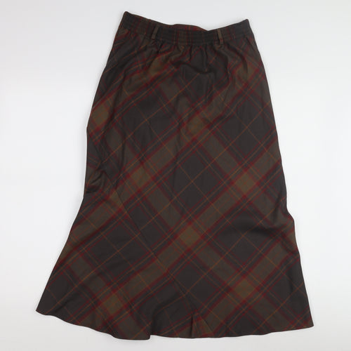 Isle Women's Multicoloured Plaid Skirt, Size 10