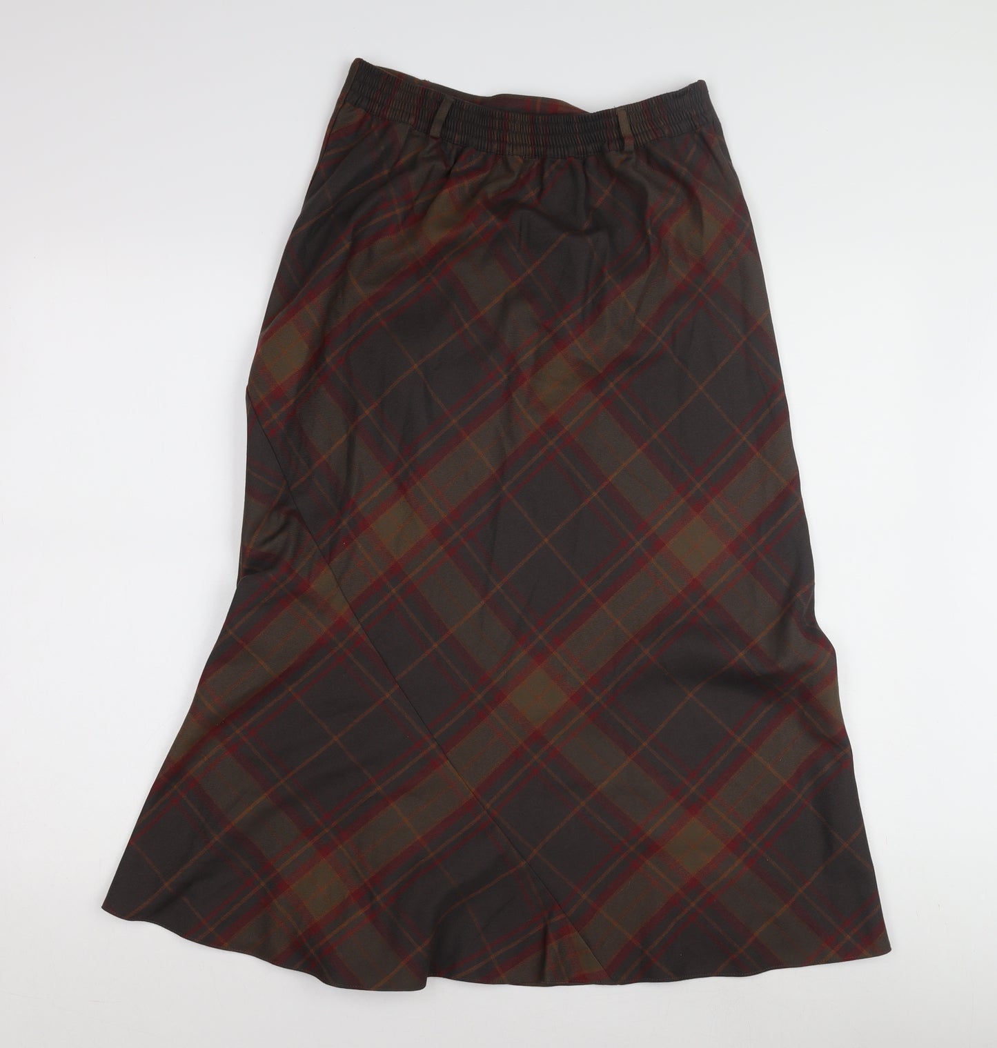 Isle Women's Multicoloured Plaid Skirt, Size 10