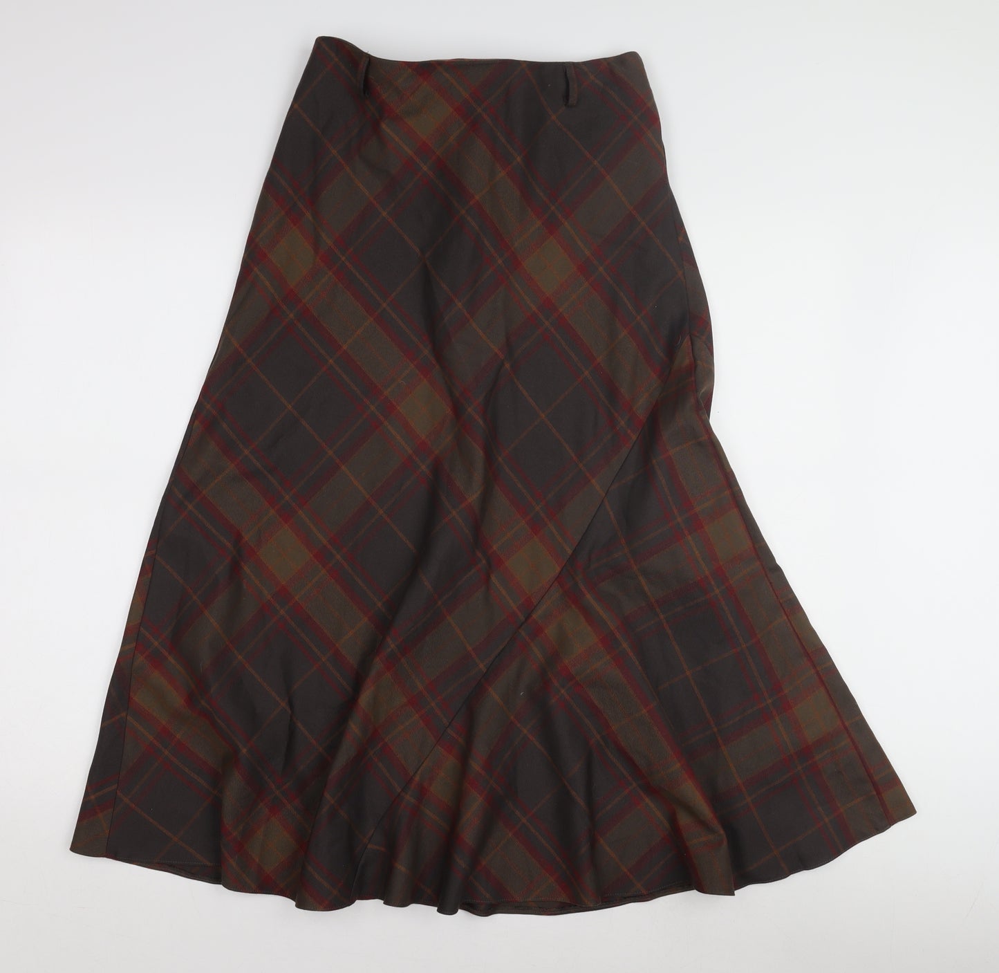 Isle Women's Multicoloured Plaid Skirt, Size 10