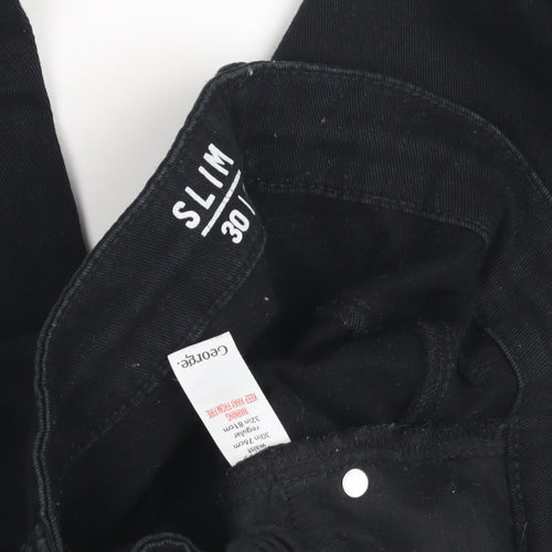 George Black Slim Fit Women's Jeans Size 30