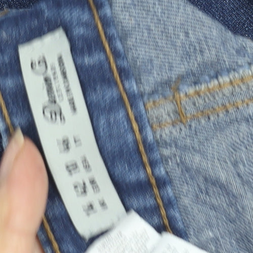 George Women's Blue Denim Knee-Length Skirt Size 12