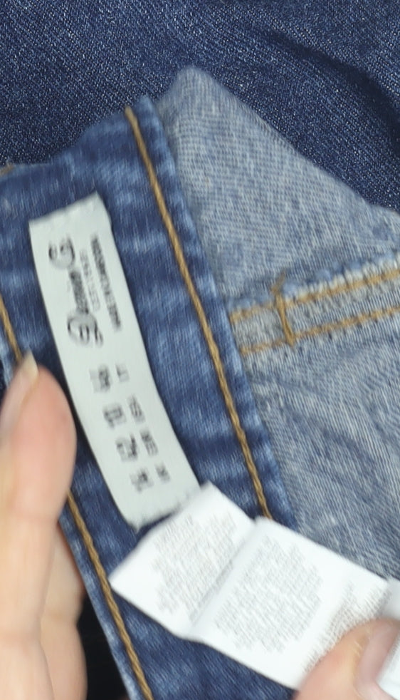 George Women's Blue Denim Knee-Length Skirt Size 12