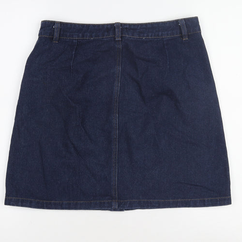 Matalan Women's Blue Denim Pencil Skirt Size 10