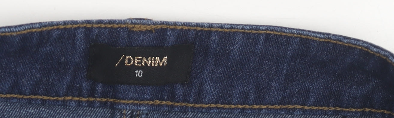 Matalan Women's Blue Denim Pencil Skirt Size 10