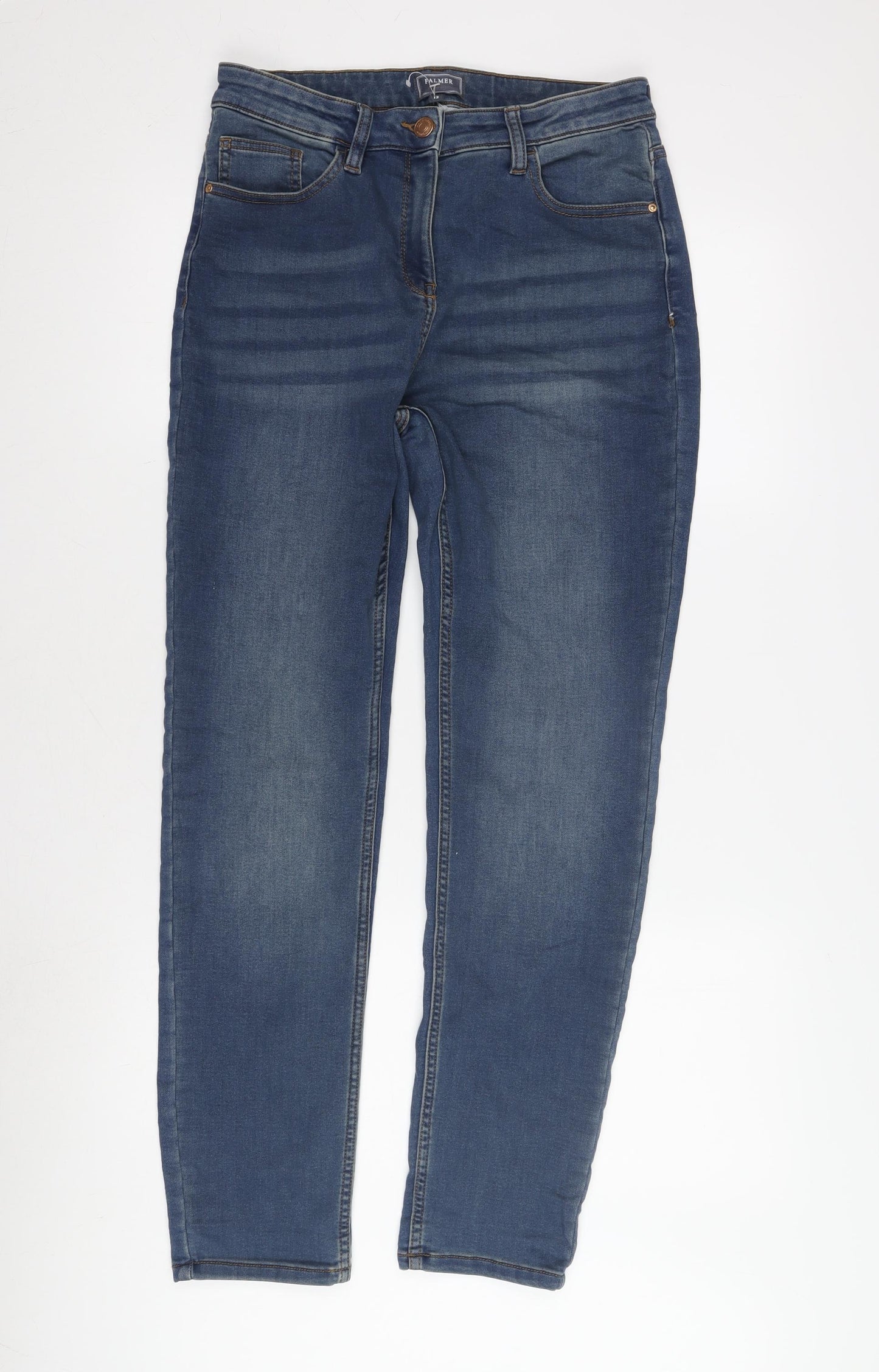 Palmer Women's Blue Straight Jeans Size 12