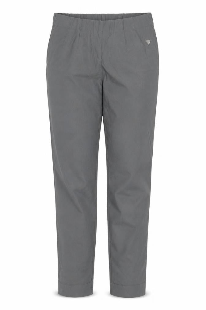 Front view of Laurie Women's Grey Regular Trousers, size 6
