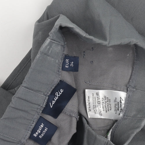 Laurie Women's Grey Regular Trousers Size 6