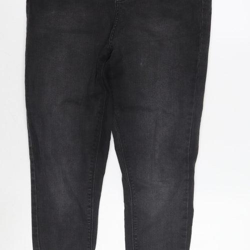 Denim Co. Women's Black Skinny Jeans Size 14